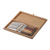 Goyon Chazeau Laguiole Prestige Messen Set 6 Stuks Assorti